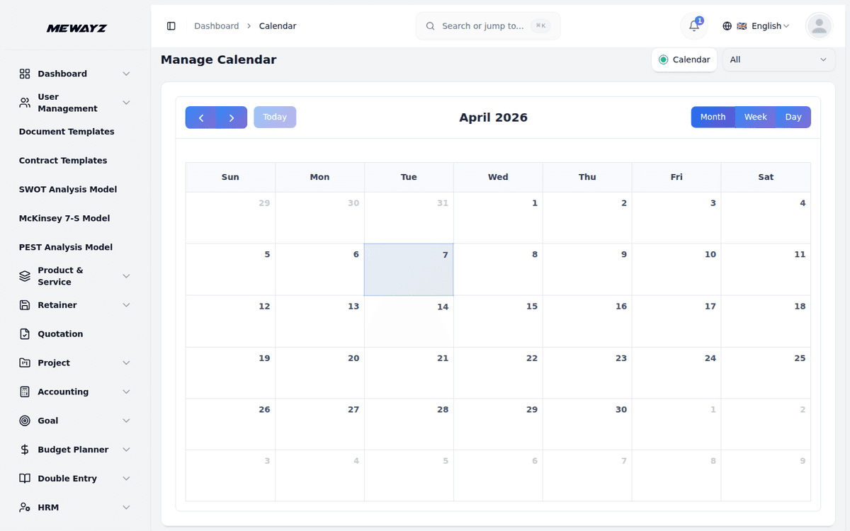 Mewayz Practitioner calendars for clinics & healthcare