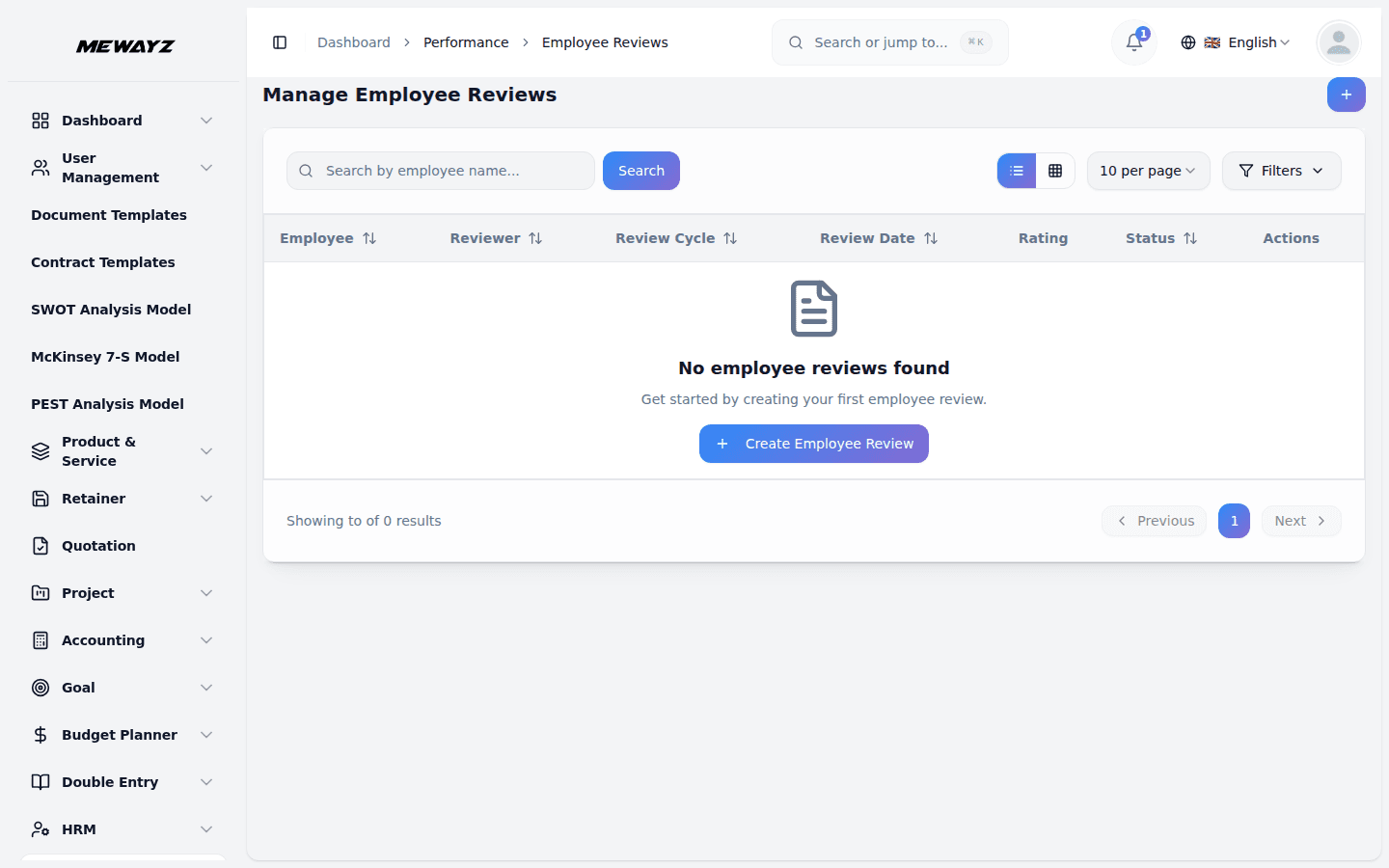 Mewayz Performance Reviews — Performance reviews