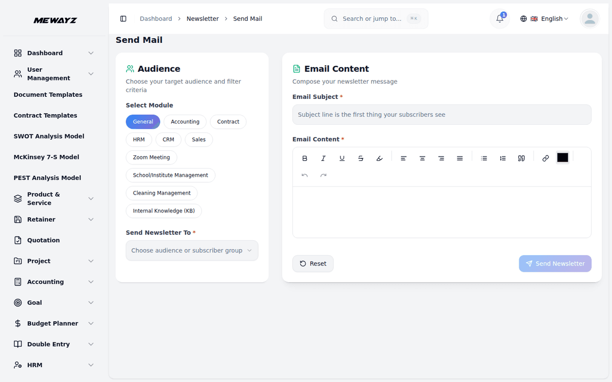 Mewayz Guest communications for hotels