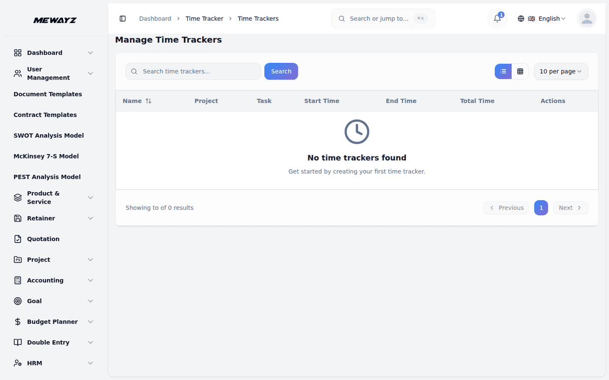 Mewayz Session tracking for gyms & fitness