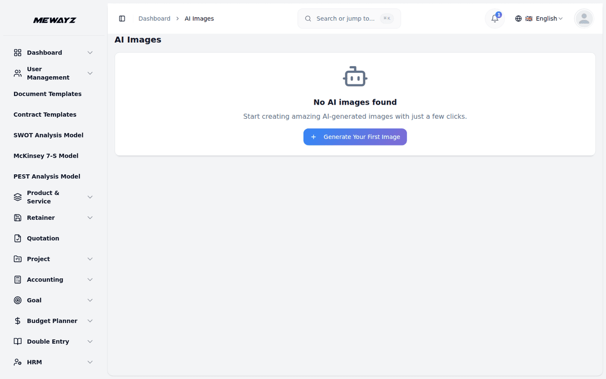 Mewayz AI Document Generator — AI image generation