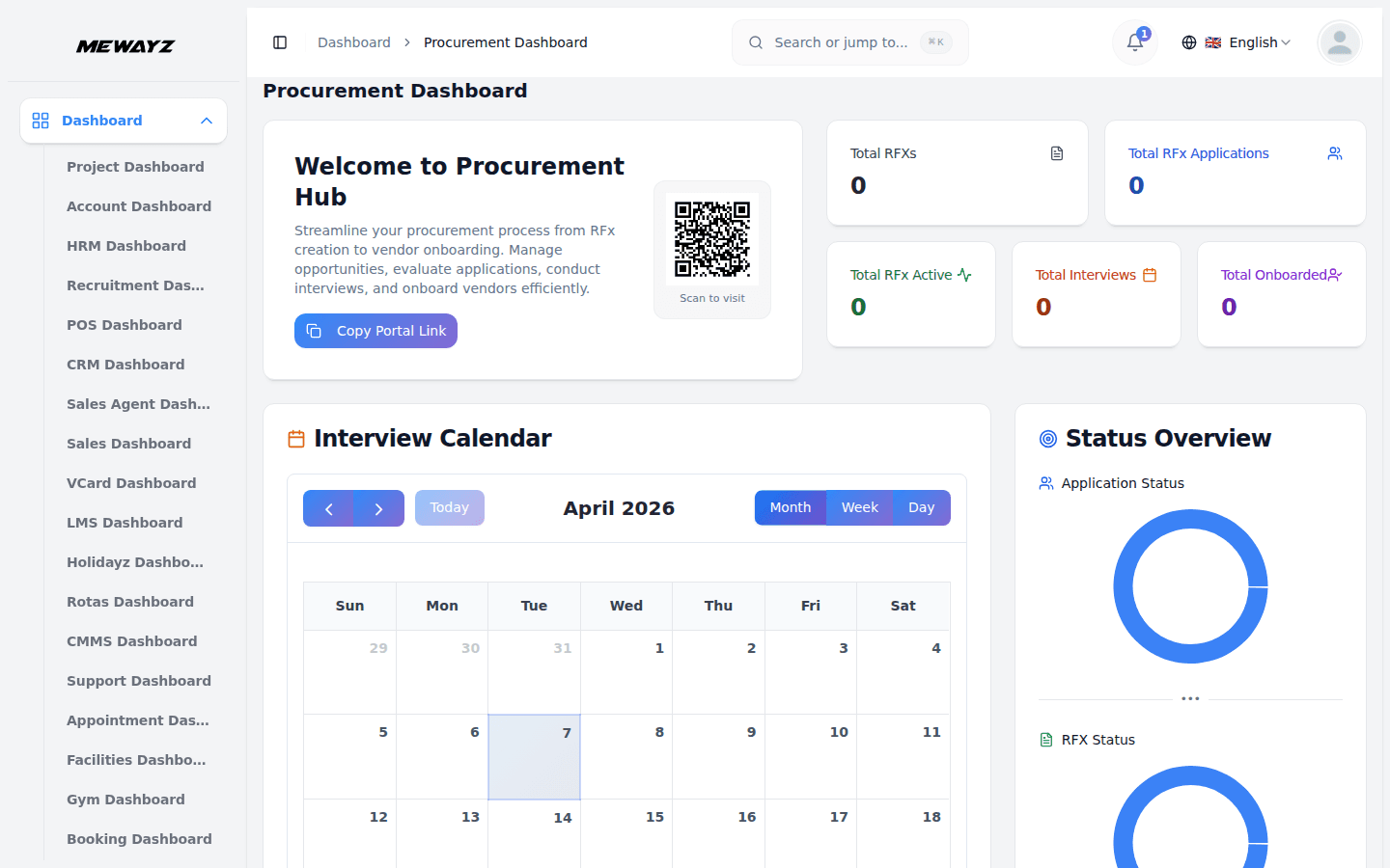Mewayz Purchase Orders — Procurement dashboard
