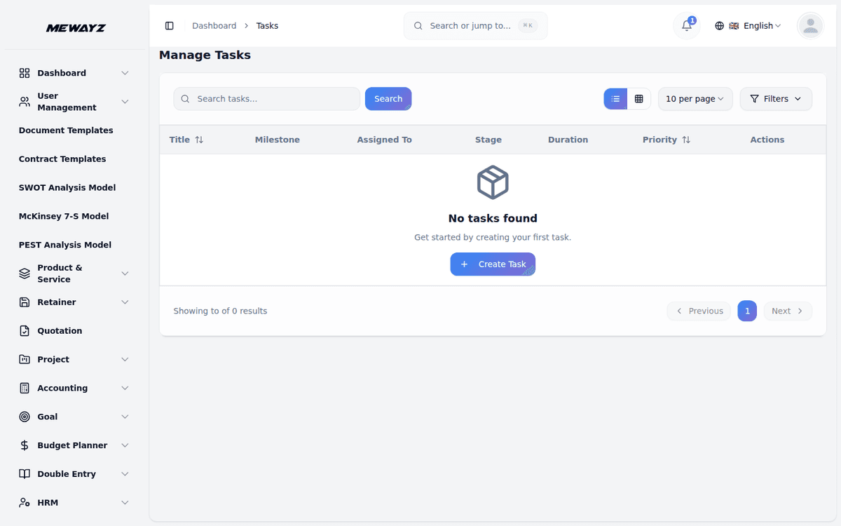 Mewayz Task checklists for cleaning businesses