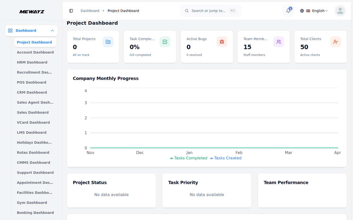 Mewayz Bug Tracker — Project tracking