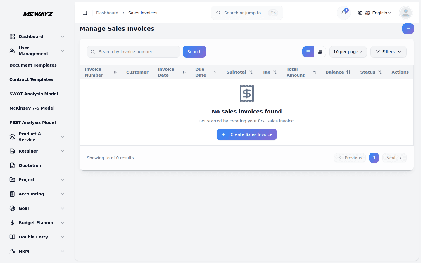 Mewayz Retainer Management — Retainer invoices