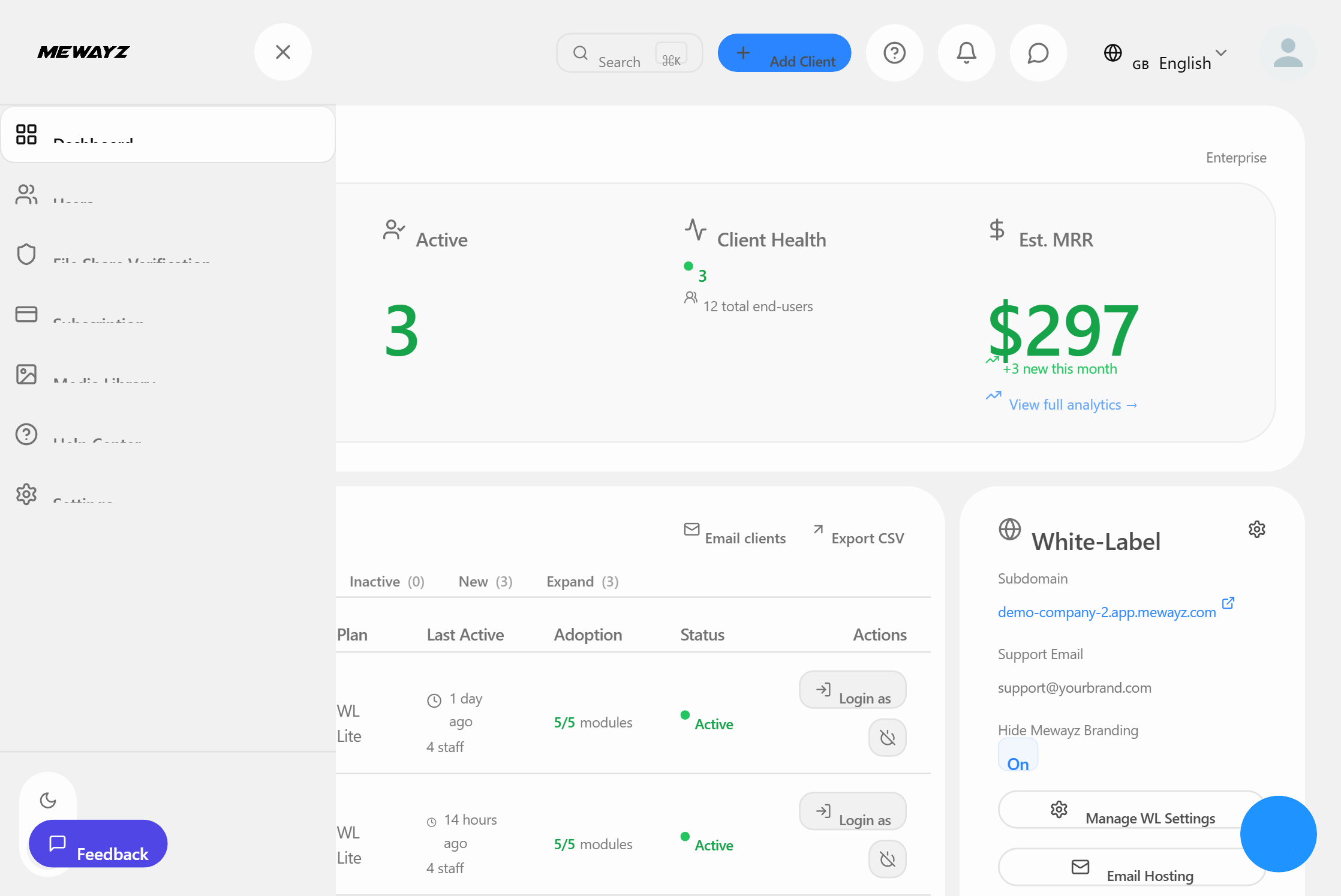 Plataforma Completa - Mewayz