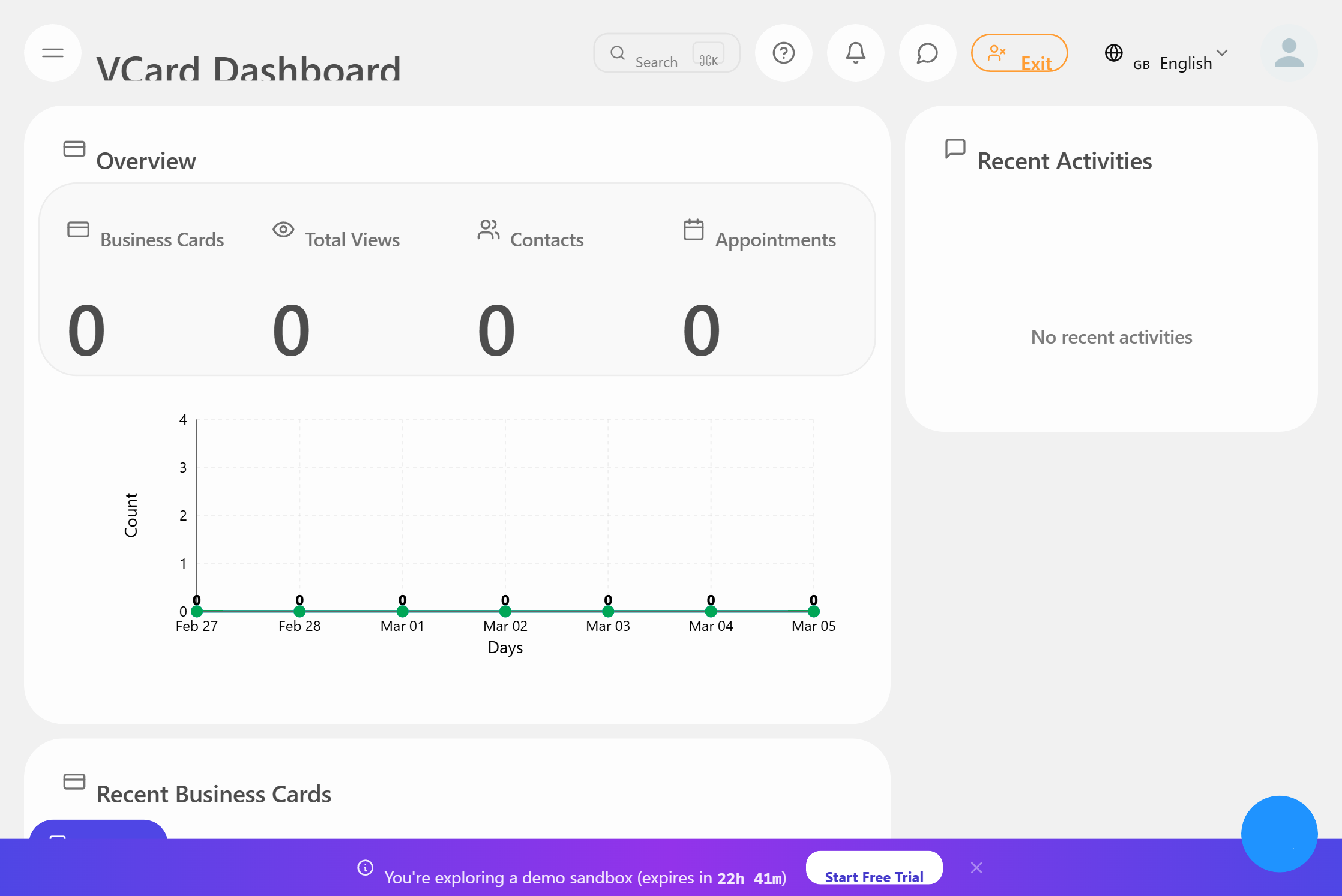 Mewayz digital business card — link in bio and online presence