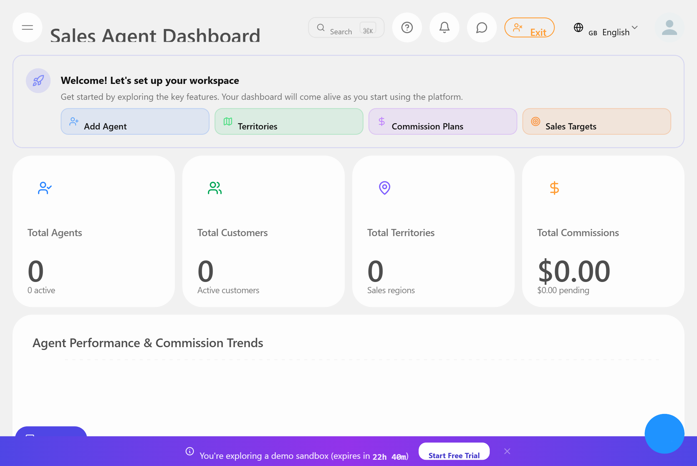 Sales Agent Dashboard