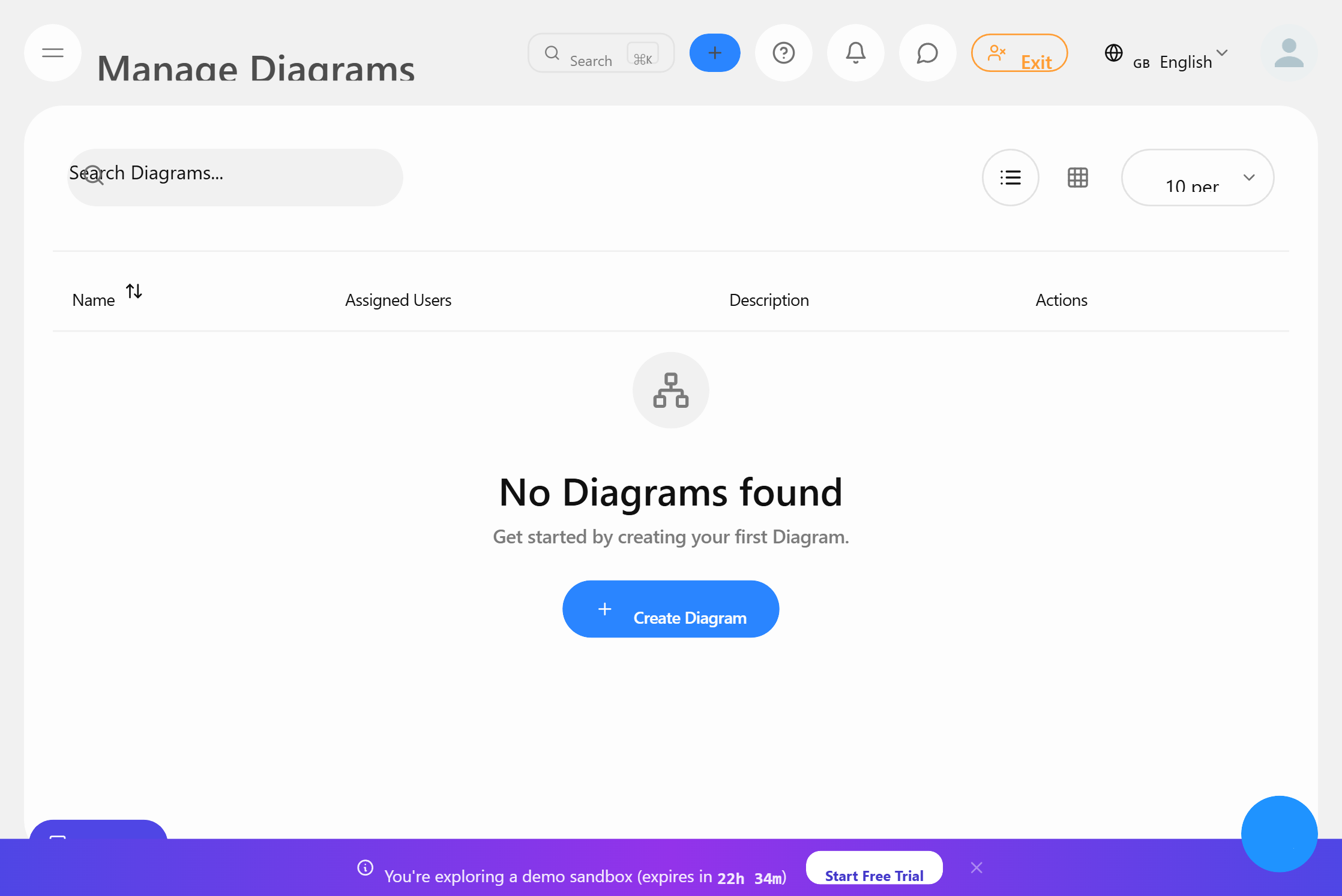 Diagram builder — create flowcharts and process diagrams visually