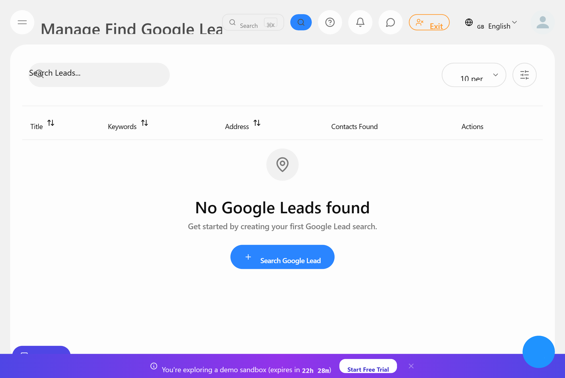 Google Lead Finder
