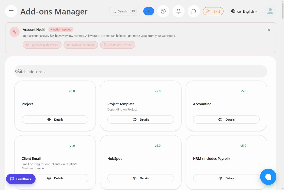 Catalogue de 130+ extensions